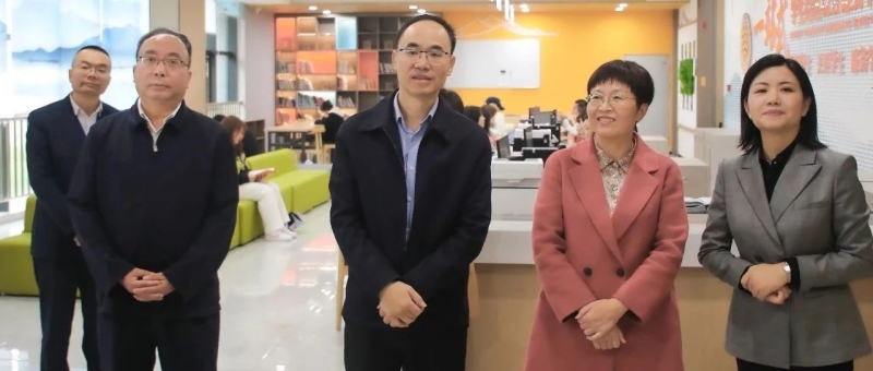 省委教育工委委员、教育厅党组成员、副厅长、机关党委书记丁念友一行莅临学校调研指导就业工作