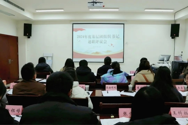 学校团委组织召开2024年度基层团组织书记述职评议会